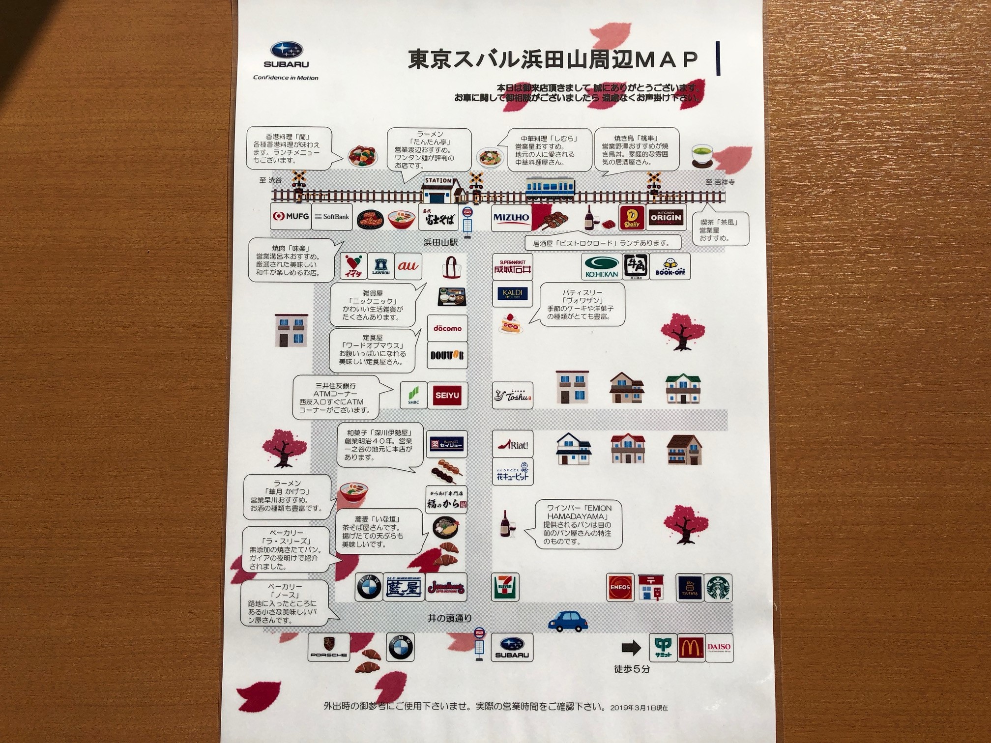 浜田山店 周辺ＭＡＰ